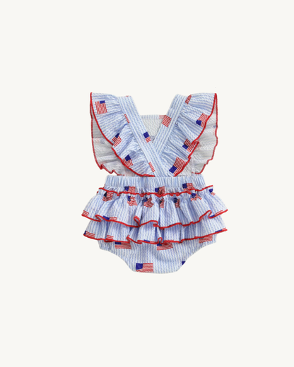 Saylor Ruffle Romper